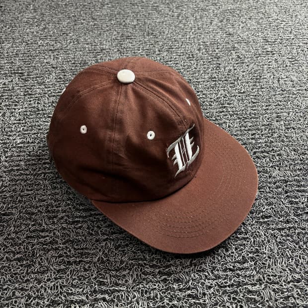 빈티지 아카이브 6panel 캡 브라운 4069