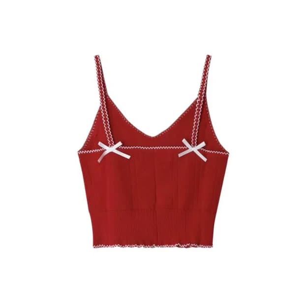 (새상품/택O)마블링 슬리브리스 레드 판매