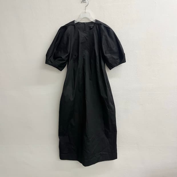 Cos 퍼프 슬리브 블랙 롱 원피스 (34)