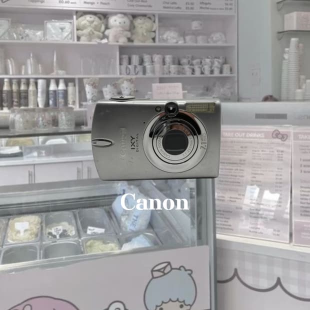 캐논 익서스 700 (익시 600) 빈티지디카 디지털카메라