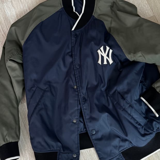 mlb 바시티 자켓