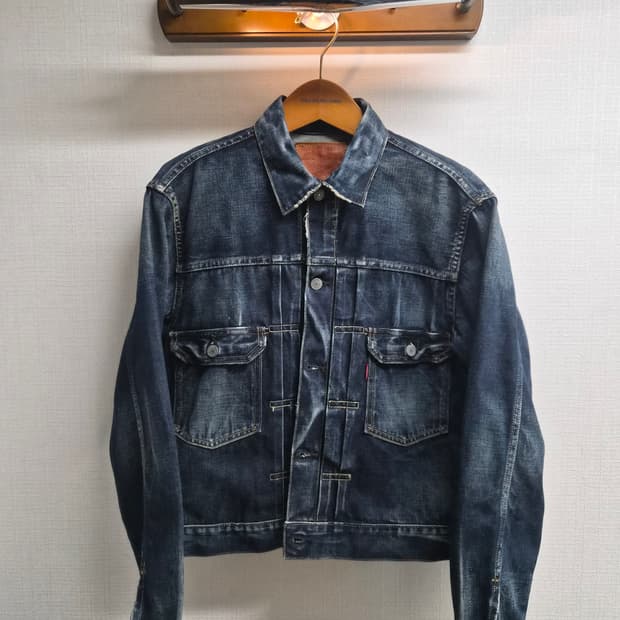 40) 리바이스 LVC 빅E 507XX 셀비지 2세대 트러커 팝니다