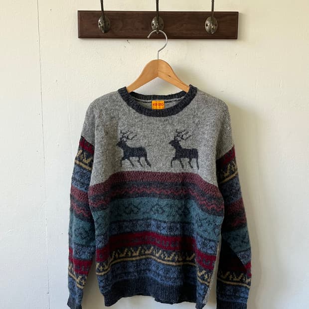 KENZO 페어아일 스웨터