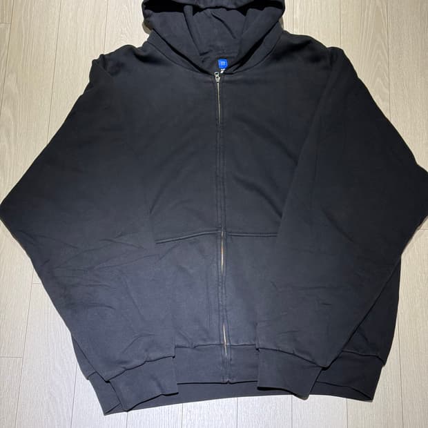이지갭 후드집업 블랙 XL 새상품