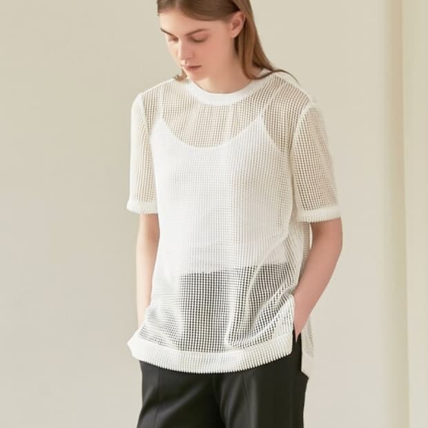 콜라보토리(COLLABOTORY) 매쉬 탑 프리사이즈