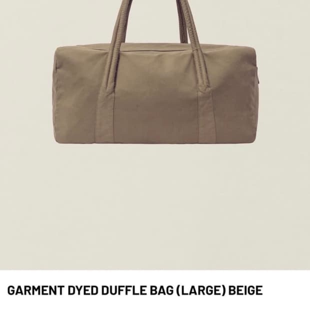 이이 보스턴백 베이지 (L)