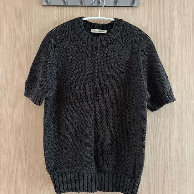 낫띵리튼 bamboo short pullover charcoal