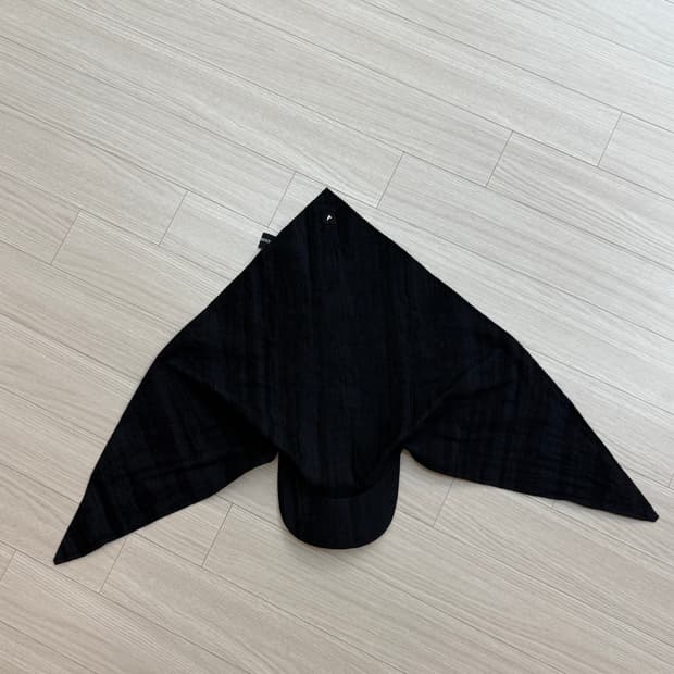 AWESOME NEEDS SCARF CAP_JACQUARD BLACK 