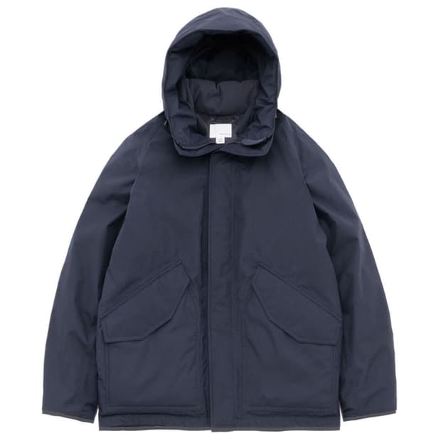 (새상품급) 25FW 나나미카 고어텍스 다운 코트 네이비 L