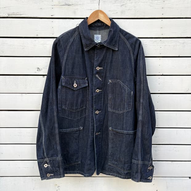 Post Overalls 포스트 오버롤즈 데님 커버올 초어 자켓
