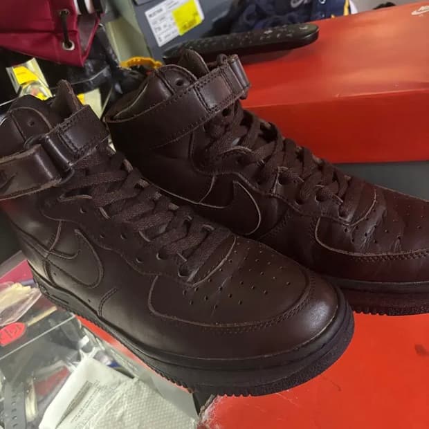 93년 나이키 에어포스1 하이 갈검창 260 박스