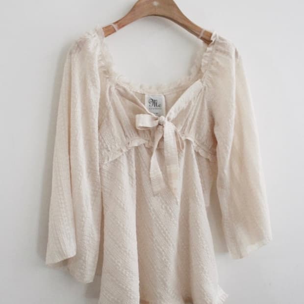 ME COUTURE 빈티지 블라우스