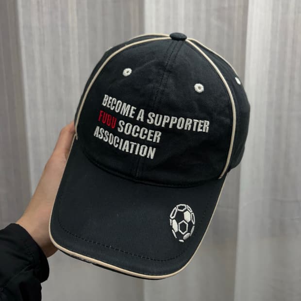 FUBU soccer 후부 빈티지 볼캡 모자