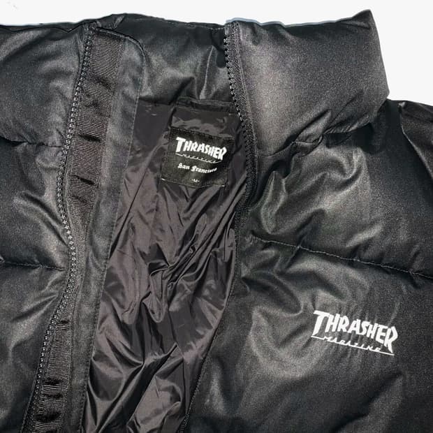 트레셔 백로고 패딩