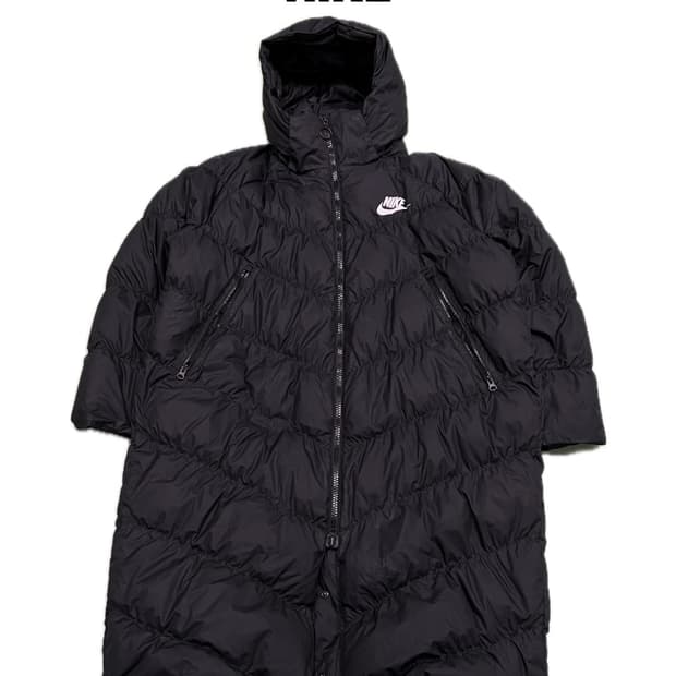(XXL) 나이키 스포츠웨어 다운 필 롱 후디 재킷