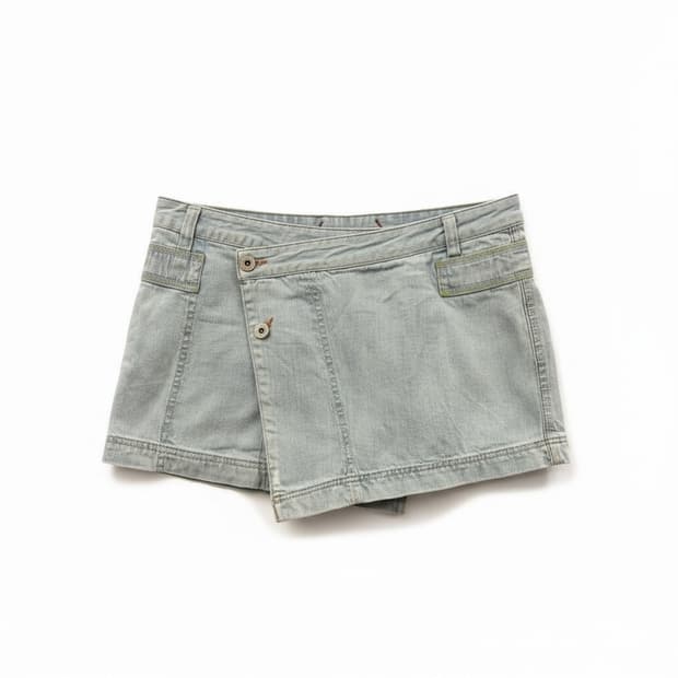 Diesel lowrise denim mini skirt 25