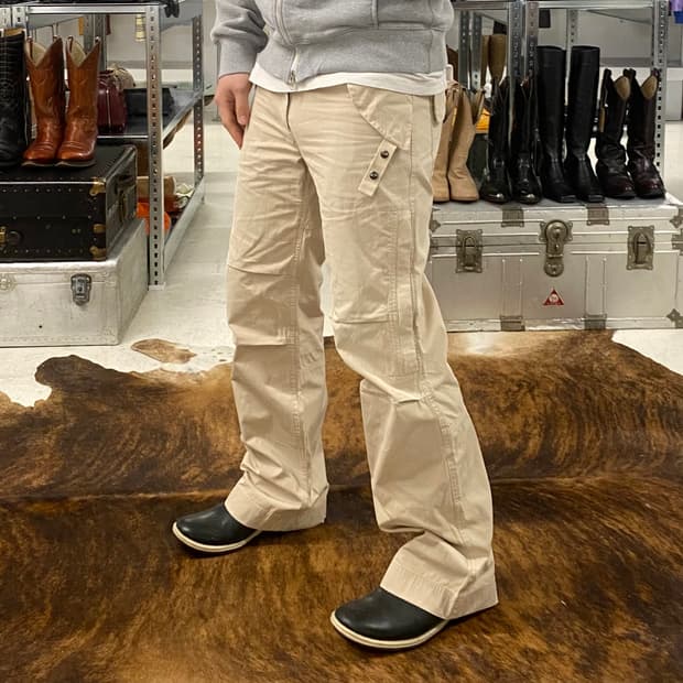 THEORY bdu cargo boots-cut pants 띠어리 부츠컷