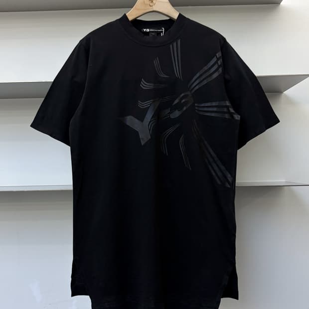 Y-3 16SS 로고 프린티드 티셔츠