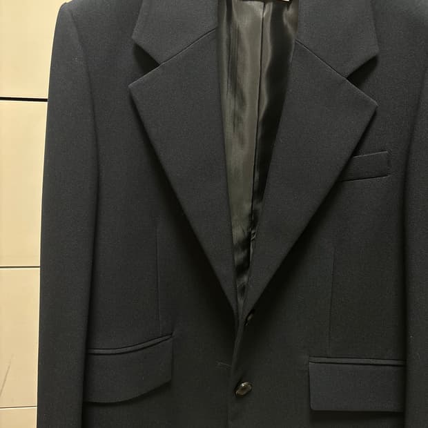 리스트 네이비 여성자켓