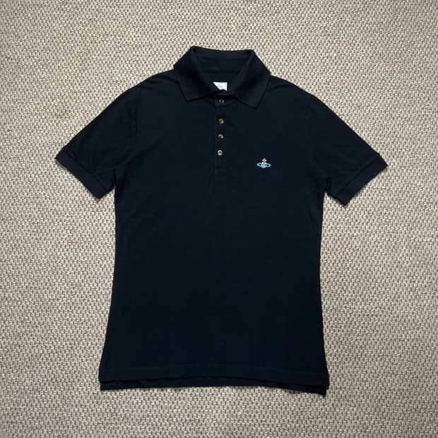 비비안웨스트우드 클래식 폴로 카라 반팔티 L