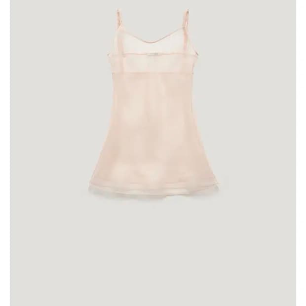 파르벵 SILK MIDI SLIP_PEACH FUZZ