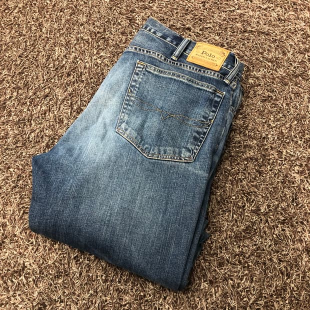 폴로 랄프로렌 워싱 데님 팬츠