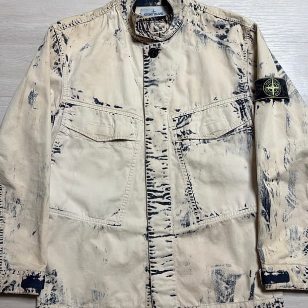 스톤아일랜드 핸드 코로션 자켓 L