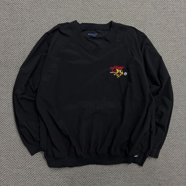 LA LOVING 브이넥 풀오버 웜업 v1839