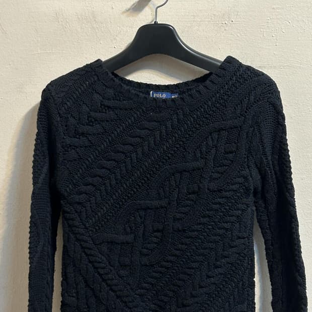 폴로 랄프로렌 케이블 코튼 니트
