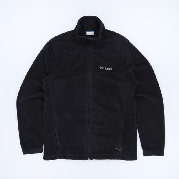 [S] 컬럼비아 블랙 소프트쉘 플리스 후리스 자켓 3899