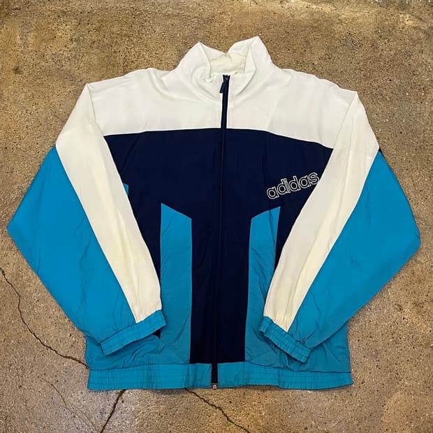 미국 빈티지 90s 아디다스 바람막이