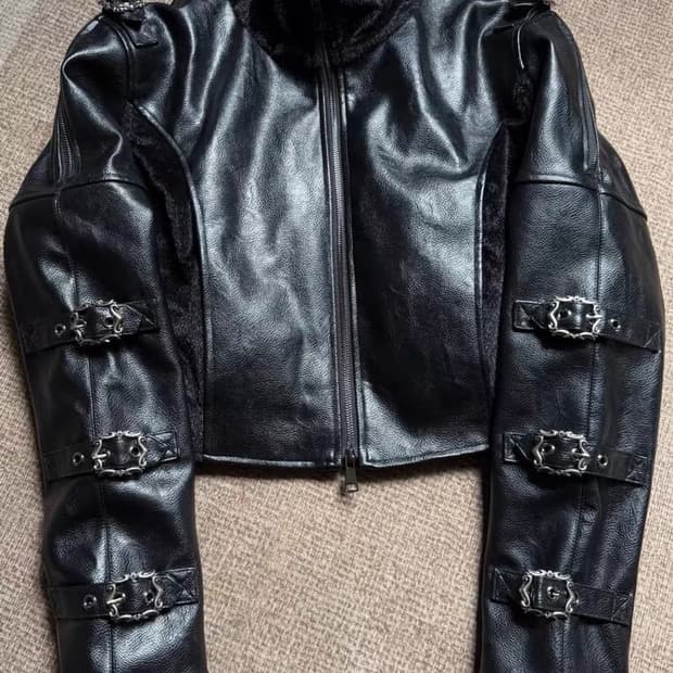 버클 라이더 자켓