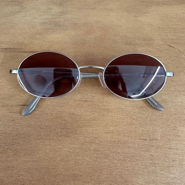 Y2K 구찌 메탈 프레임 오벌 선글라스