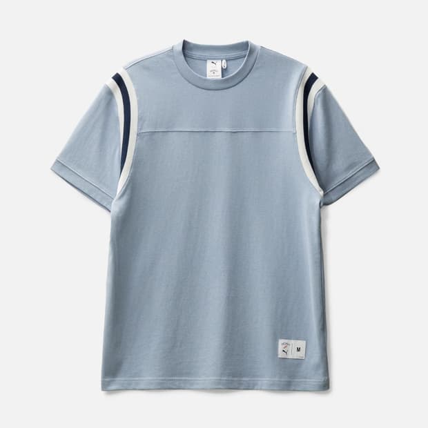 [XL] 노아 X 푸마 반팔티셔츠 반팔티 티셔츠 블루워시