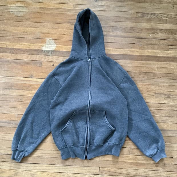 러셀 애슬레틱 빈티지 후드 집업