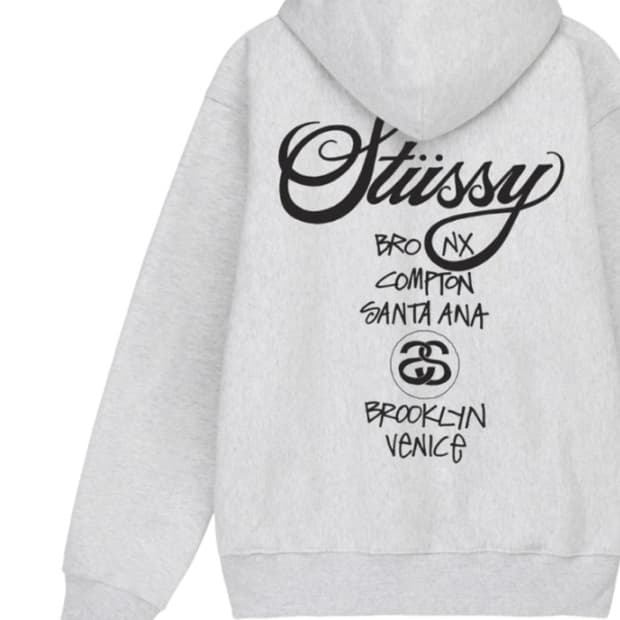 스투시 월드투어 후드집업 M