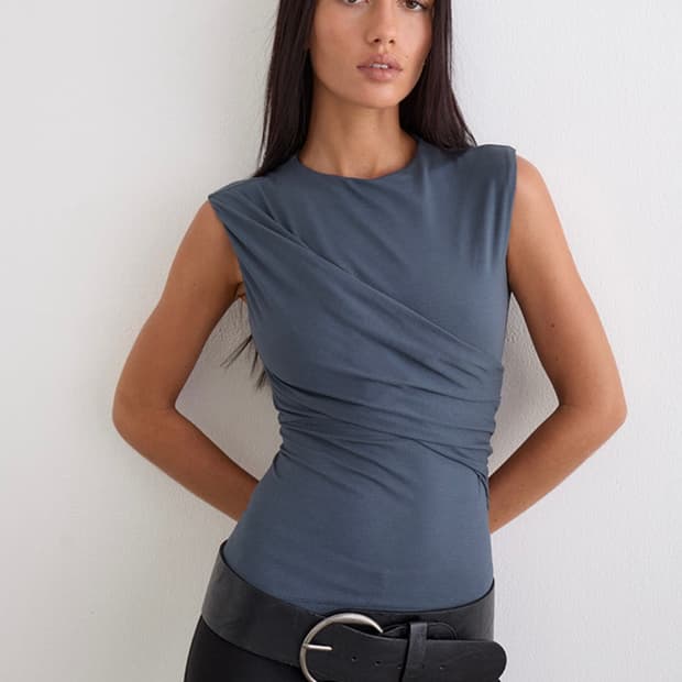 Motel Rocks 모텔락스 Otso Twist Wrap Top