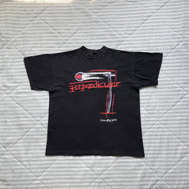 90s 빈티지 딥퍼플 밴드 티셔츠
