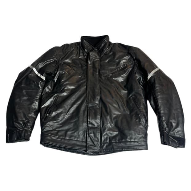 Vintage 오토바이 라이딩 가죽 자켓 100
