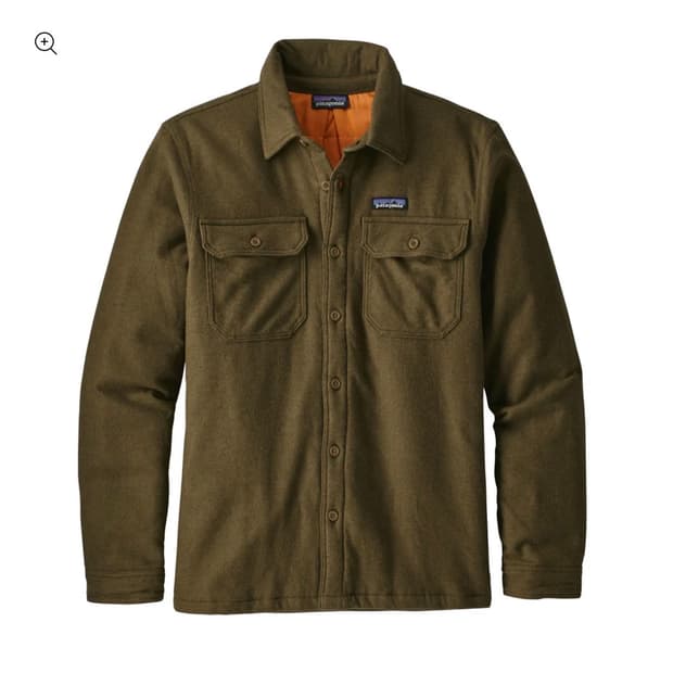 (S)파타고니아 인슐레이트 플란넬 자켓 카키