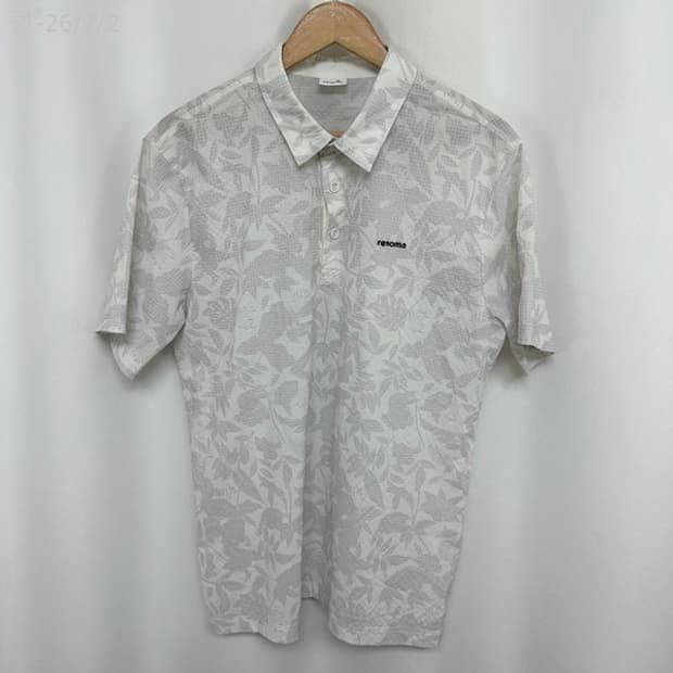 레노마 남자 얇은스판 나일론 반팔티 105 /퀸