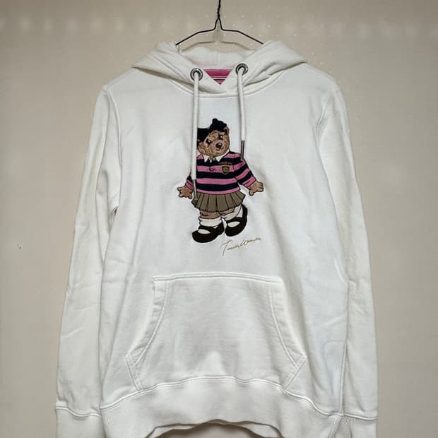 티니위니 흰색 후드티