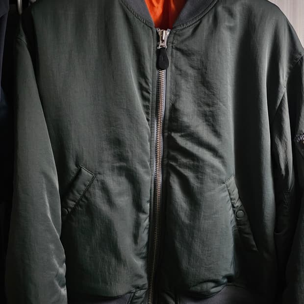 [L] 빔즈 23aw ma-1 올리브 B:MING by BEAMS