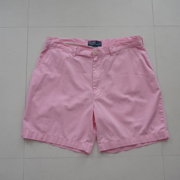 90s 폴로 랄프로렌 핑크 치노 반바지 36