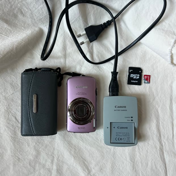 (결과물0) 캐논 익서스 200is 핑크