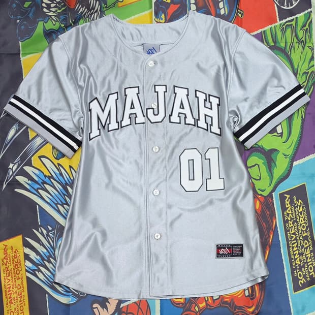 MAJAH FLAVAH 베이스볼 저지 100