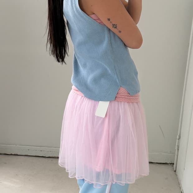 일본빈티지 메종에셀 니트베스트