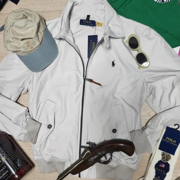 (새상품)POLO RALPH LAUREN 블루종 자켓 윈드 점퍼