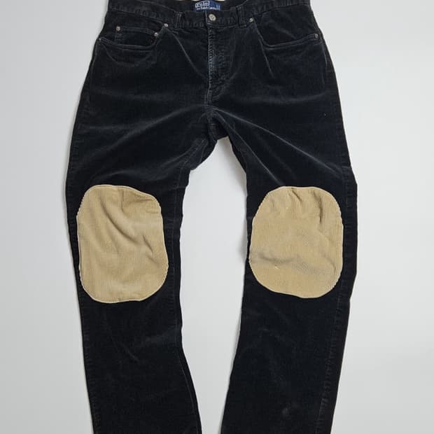 폴로랄프로렌 코듀로이 더블 니포인트 팬츠입니다.