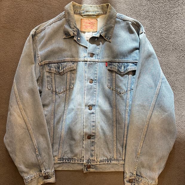 리바이스70507 90-00s 트러커 처분 